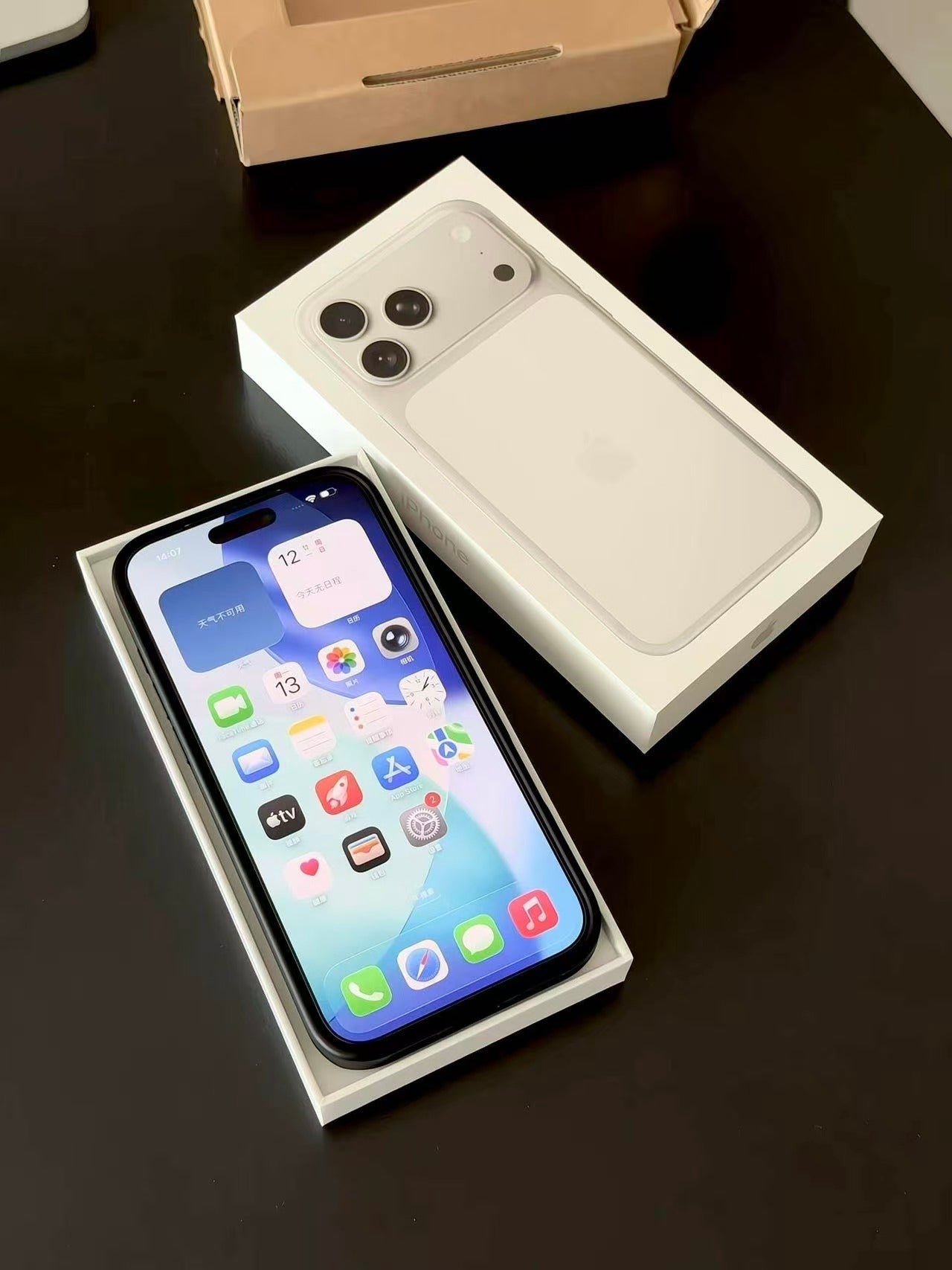 Apple 17promax, 512g silver